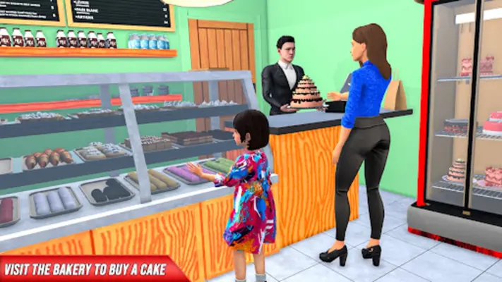 Virtual Families Rich Life 3D android App screenshot 1